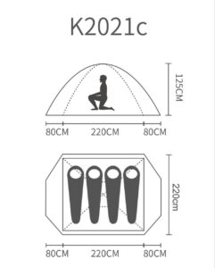چادر کله گاوی مدل K2021 C