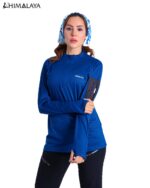 بلوز نیم زیپ زنانه جیب روی بازو  HIMALAYA