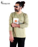 تیشرت آستین بلند پنبه CM96 Himalaya