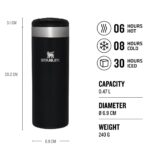 ترانزیت ماگ استنلی ۴۷۰ سی سیStanley The Aerolight Transit Mug 470ml - Image 12