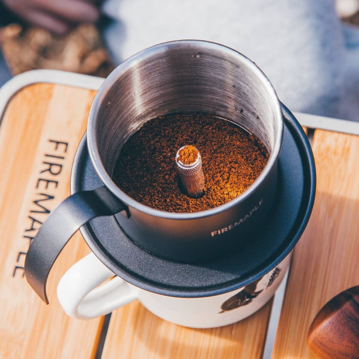 قهوه‌ساز ویتنامی فایرمپل Coffee maker Vietnam Firemaple - Image 2