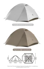 چادر 2 نفره نیچرهایک Naturehike CNK2300ZP024