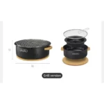 اجاق گاز گرد رومیزی نیچرهایک مدل مویان CNK2550CF010